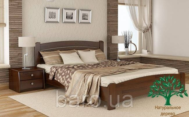 Ліжко полуторне "Венеція Люкс" з масиву бука 140*200, Естелла (Україна)