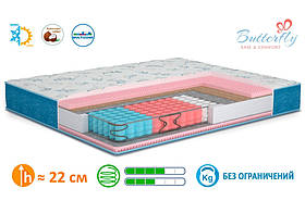 Матрац ортопедичний Azalia/Азалія двухсторонній, Батерфляй (Матролюкс) 160*200