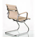 Крісло конференц Solano (Солано) office artleather beige (E5906) беж, фото 3