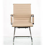 Крісло конференц Solano (Солано) office artleather beige (E5906) беж, фото 4