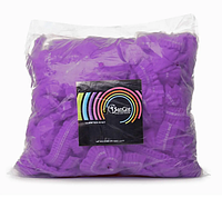 Шапочка одноразова - 100 шт/уп., фіолетова