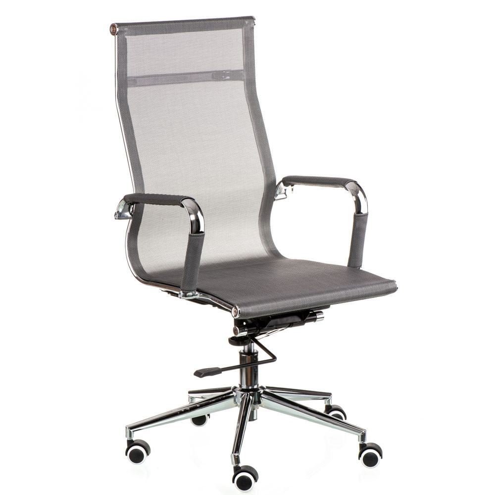 Крісло Solano mesh grey (E6033), Special4You