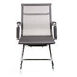 Крісло офісне конференц сітка Solano office mesh grey (E6040), Special4You, фото 3
