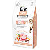 Brit Care Grain Free Sensitive Healthy Digestion&Delicate Taste-Корм для вибагливих котів (індичка/лосось)2 кг, фото 4