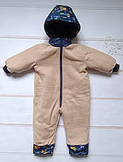 Дитячий демісезонний комбінезон 80-86 86-92 92-98 98-104 весна осінь комбінезон від 1 року, фото 5