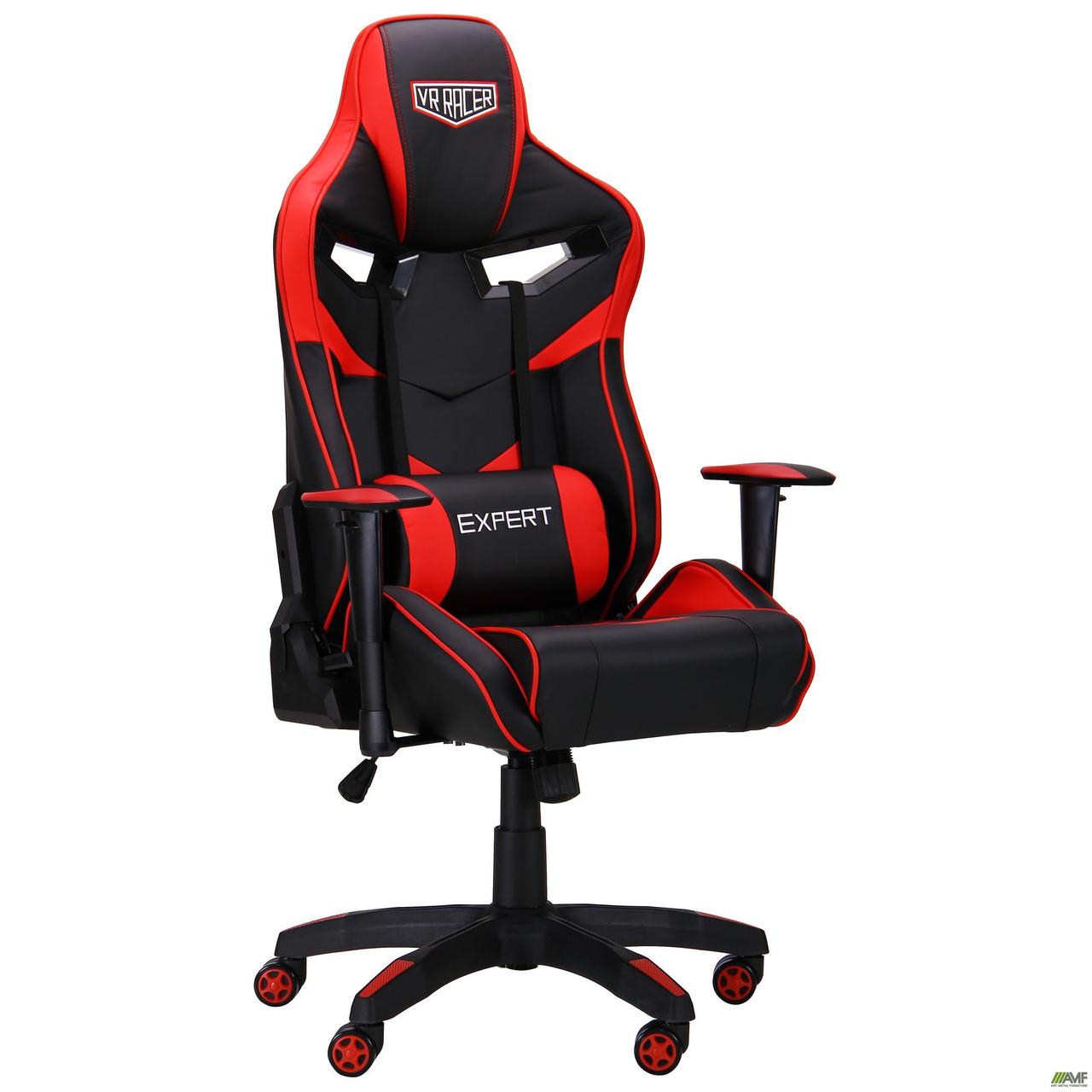 Крісло геймерське VR Racer Expert Winner чорний/червоний, ТМ Амф, фото 1