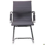Крісло конференц Slim CF (XH-632C) сірий, ТМ Амф, фото 3