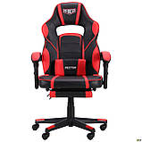 Крісло ігрове VR Racer Dexter Webster чорний/червоний, ТМ Амф, фото 2