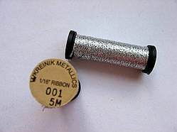 Нитки для вишивання Kreinik 1/16 ribbon 001