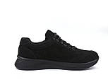 Кросівки чоловічі із замші м'яке взуття демісезонне Rosso Avangard Ada Black Vel, фото 2