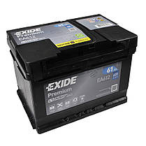 X Exide Premium 61 Ah 600 En (0) X, фото 3