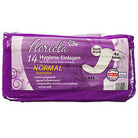 Жіночі гігієнічні прокладки Floriola Normal 3 краплі 14 шт
