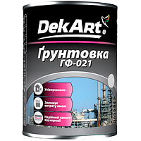 Грунтовка ГФ-021 серая 0,9кг DekArt