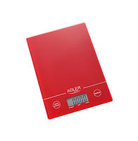 Электронные весы кухонные Adler AD 3138 на 5 кг красный