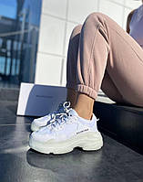 Женские кроссовки Balenciaga Triple S White