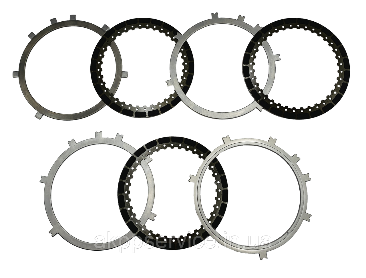Комплект фрикційних та сталевих дисків пакету UNDERDRIVE BRAKE АКПП A6GF1 4562526610