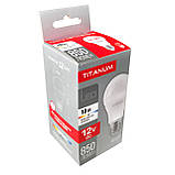 Низьковольтна led лампа titanum А60 10 W E27 4100K 850Lm 12V світлодіодна, фото 3
