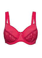 Бюстгальтер, ліф 85-100 D малиновий ESMARA Lingerie м'яка чашка
