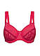Бюстгальтер, ліф 85-100 D малиновий ESMARA Lingerie м'яка чашка - фото 1 - id-p1359297202