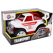Іграшковий позашляховик "ok Toys" Швидка допомога 4982, фото 4