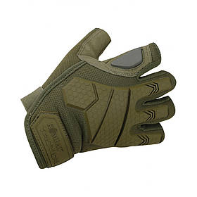 Рукавички тактичні Kombat UK Alpha Fingerless Tactical Gloves койот