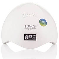 Лампа для сушки гель лака SUNUV SUN 5 WHITE, 48 Вт