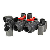 Комплект фтингів для протитечії Aquaviva на базі насосів AFS40 & AFS55.