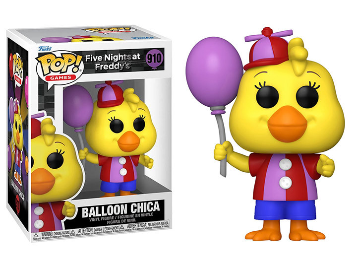 Фігурка Funko Pop Фанко Поп Five Nights at Freddy's Balloon Chica 5 ночей з Фредді Чика 10 см FP FN C 910