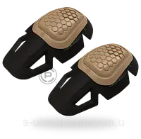 Тактические наколенники Crye Precision AIRFLEX IMPACT COMBAT KNEE PAD, Цвет: Khaki, PAD-KC5-48-000