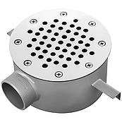 Злив донний Aquaviva AISI 304 (D300) круглий. під бетон/лайнер