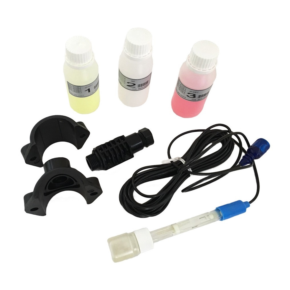 Комплект Aquaviva для вимірювання PH (PH-електрод. буферний розчин 4pH-7pH. тримач зонда PSS3) (9900102028)