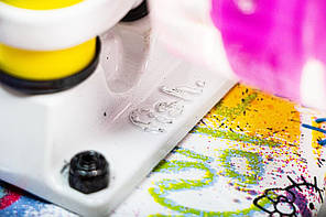 Міський Penny Board безшумний трюковий з принтом Fish Graffity PU колеса що світяться., фото 5