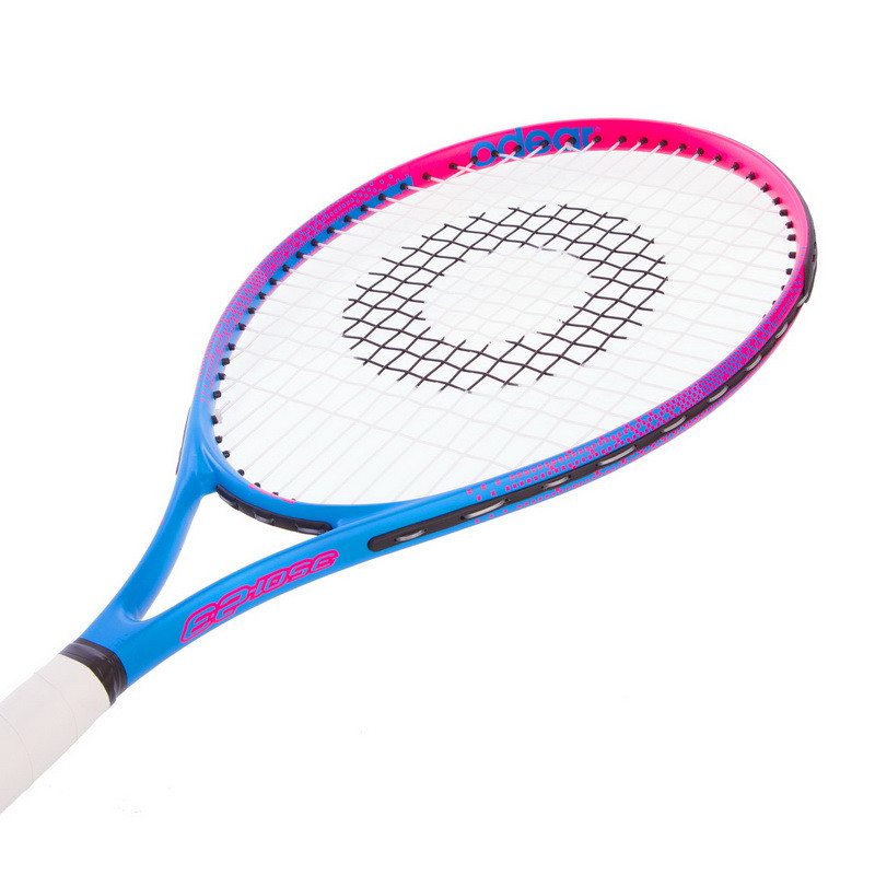 Ракетка для большого тенниса детская на 7-8 лет Odear 3501-23 Pink-Blue - фото 5 - id-p1777504070