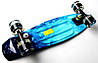 Міський скейтборд з безшумним з принтом, трюковий Пенні Спеції, що світяться колеса, фото 2