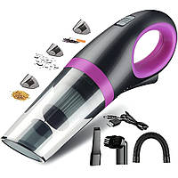 Пилосос акумуляторний ручний автомобільний бездротовий пилосос від usb для автомобіля та будинку