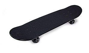 Скейтборд дерев'яний 7 шарів канадського клена Scale Sports трюковий Skateboard до 90 кг, фото 4