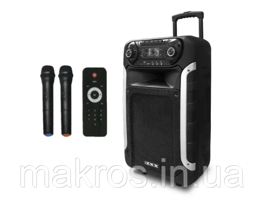 Акустична переносна колонка з мікрофонами ZXX-9393, фото 1