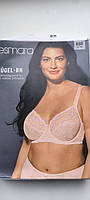Бюстгальтер мереживний, ліф 85 D рожевий ESMARA м'який на касточках