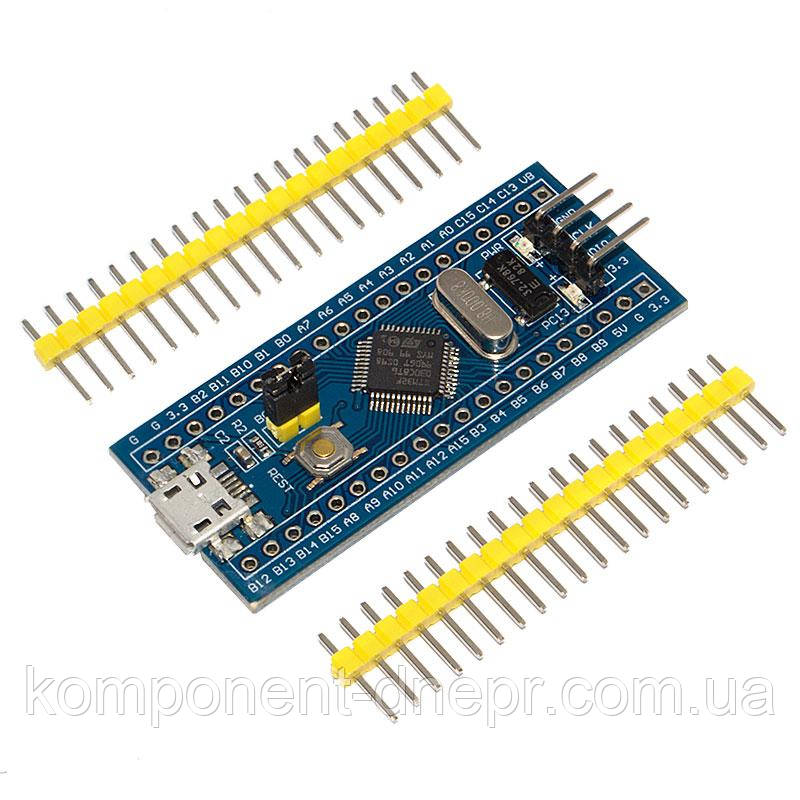 Модуль STM32F030C8T6 — маточина плата