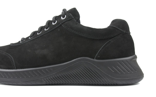 Кросівки чоловічі із замші м'яке взуття великих розмірів Rosso Avangard Ada Black Vel BS 1345075672