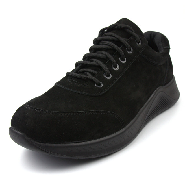 Кросівки чоловічі із замші м'яке взуття великих розмірів Rosso Avangard Ada Black Vel BS 1345075672