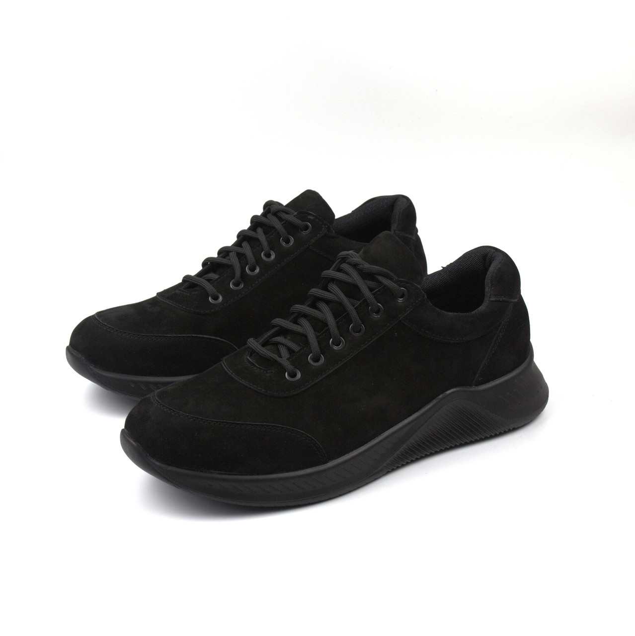 Кросівки чоловічі із замші м'яке взуття великих розмірів Rosso Avangard Ada Black Vel BS, фото 1