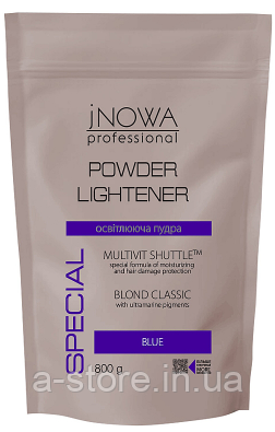 Освітлювальна пудра з антижовтим ефектом, синя JNOWA Professional Blond Classic