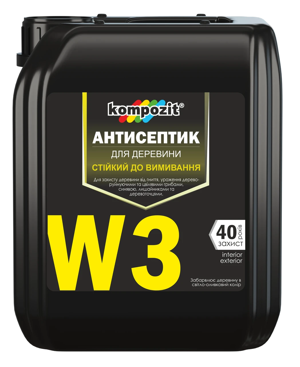 Kompozit Антисептик для деревини стійкий до вимивання W3, 1 л