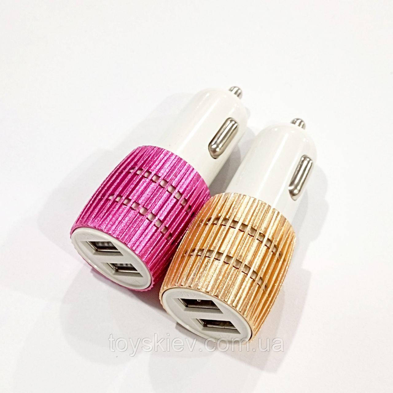 АЗП 2 USB ребриста 2 виходи USB 1A/2.1A