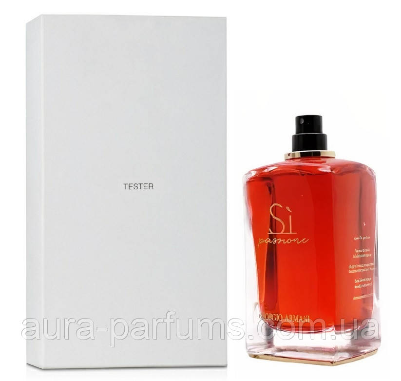 Женские духи Giorgio Armani Si Passione Tester (Джорджио Армани Си Пассион) 100 ml/мл Тестер - фото 1 - id-p1232224482