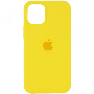 Чохол Silicone Case iPhone 12 Pro Max Yellow