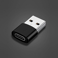 Переходник Type-C к USB Адаптер Конвертер Черный