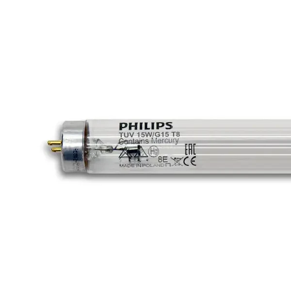 Лампа бактерицидна Philips TUV 15W/G15 T8 G13, фото 1