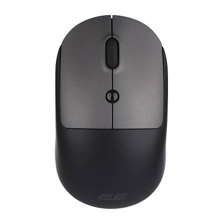 Мишка безпровідна оптична 2E MF218 Bluetooth 800-1200-1600 DPI Чорний/ Сірий (2E-MF218WBG), фото 1